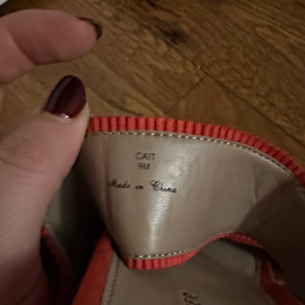 Red Slide Sandals - Picture 4 of 5